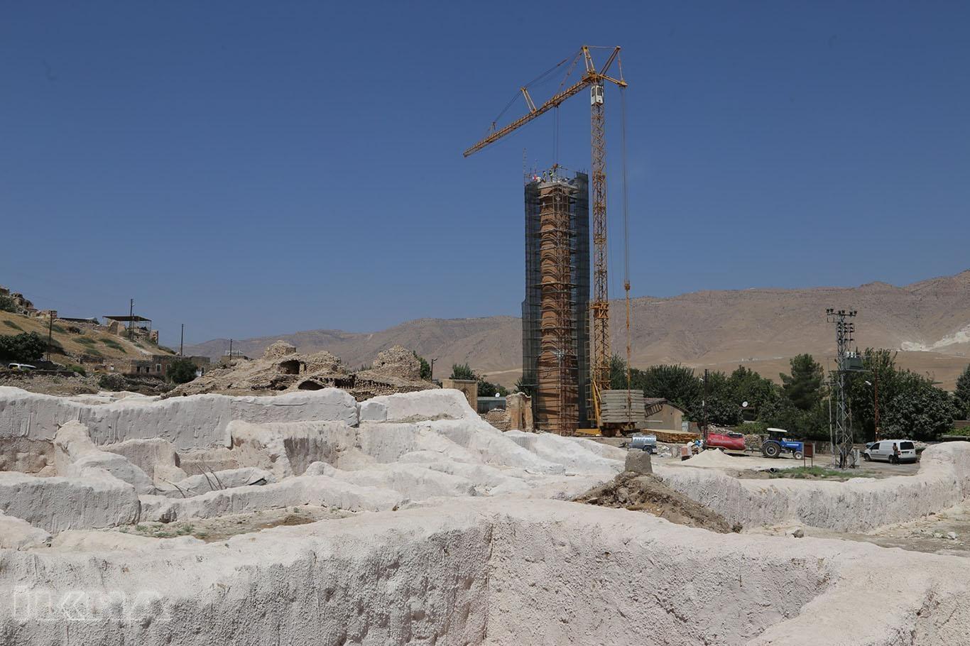 Moves of historical buildings continue in Hasankeyf